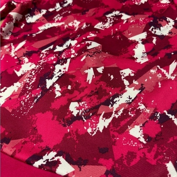 Puma All Over Print T7 Women's Track Jacket Love Potion Size Small Pink & White - Picture 15 of 16